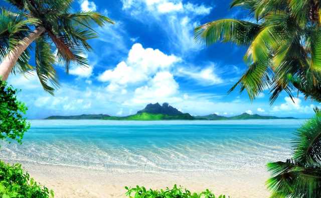tropical island beautiful nature where transformation, imagination, and unexpected bliss are found