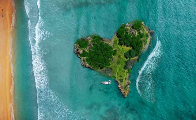 tropical island beautiful nature where transformation, imagination, and unexpected bliss are found